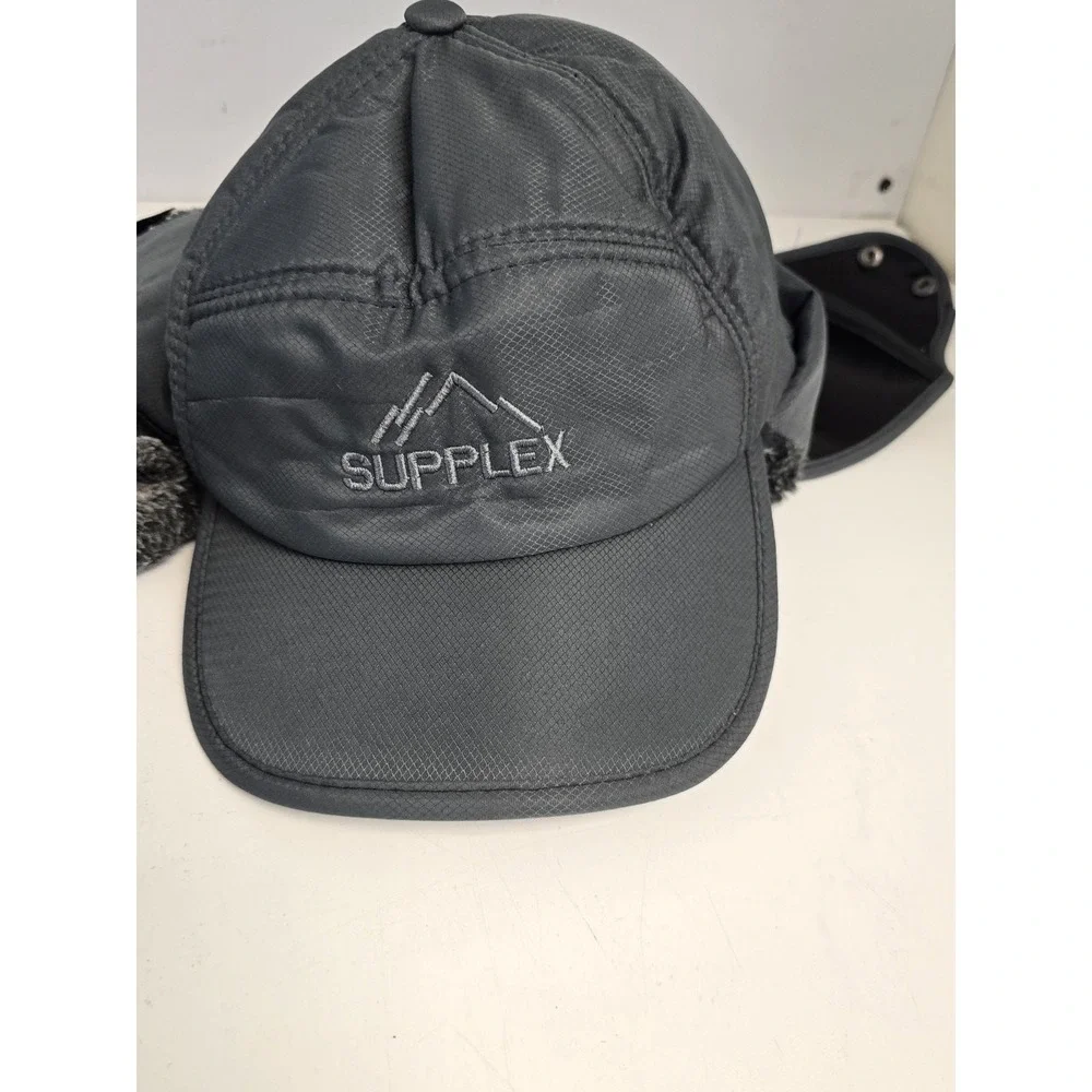 Supplex Thermal Winter Fur Lined Trapper Hat Ear Flap Face Cover OS‎ Unisex (2)